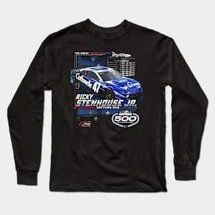 Ricky Stenhouse Jr. Checkered Flag Champion Long Sleeve T-Shirt